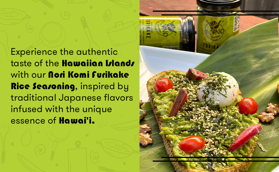 Hawaiian Island - Nori Komi Furikake