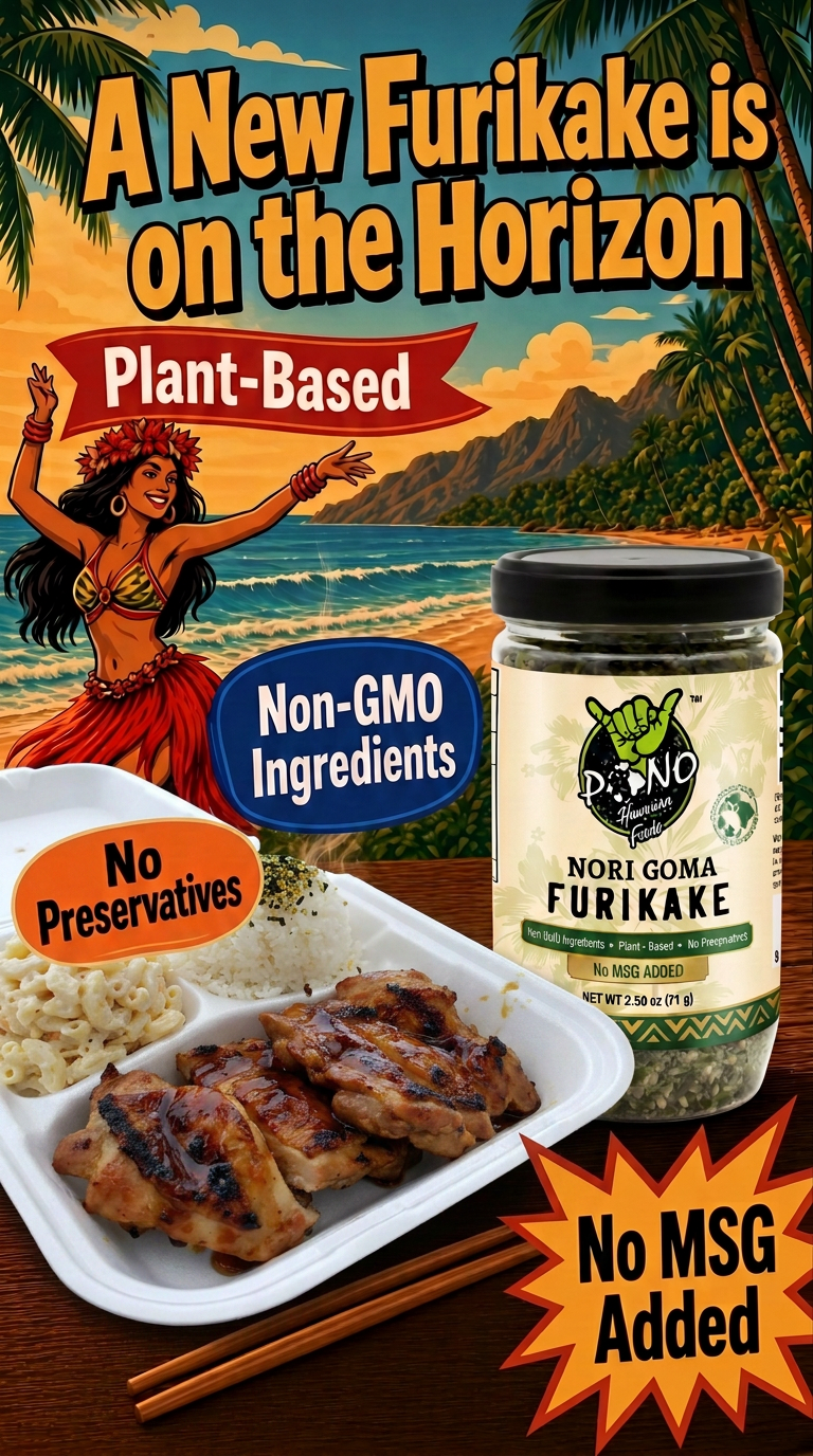 Coming Soon New Nori Goma Furikake - no msg, non-gmo, Japanese umami topping! 4.5oz