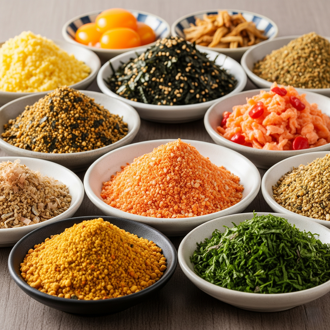Nori komi vs. other Furikake blends
