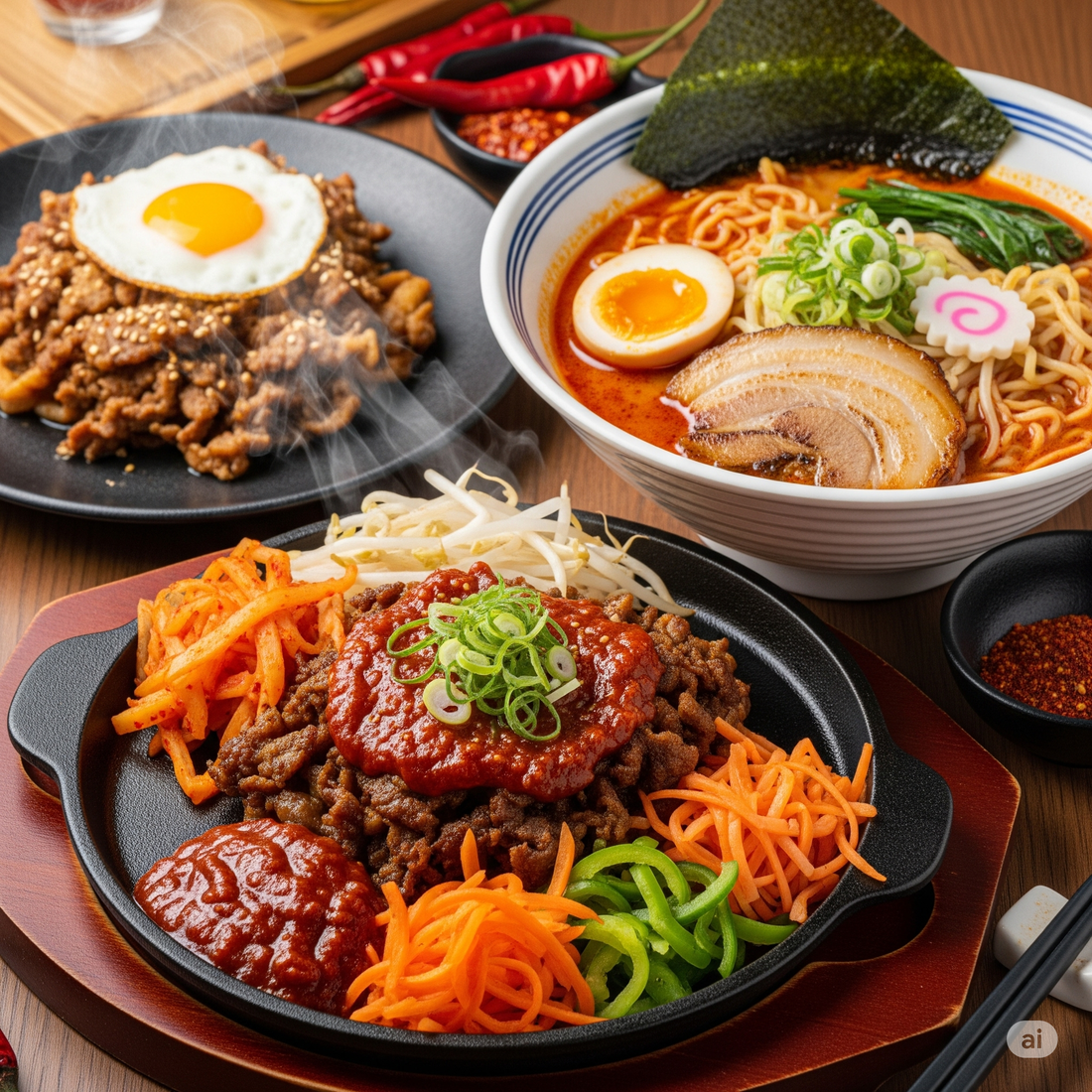 Difference Between Spicy, Hot, and Umami Flavors