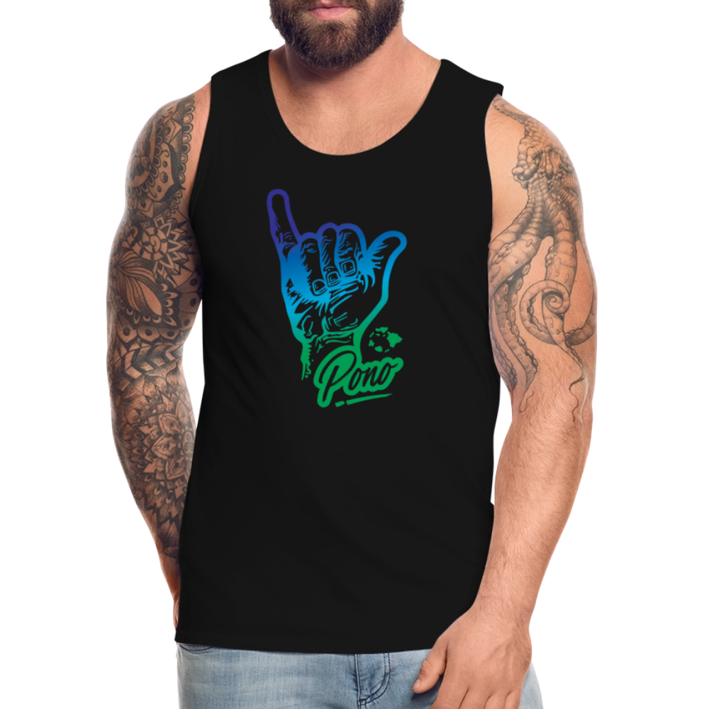 Pono Shaka -  Premium Tank - black