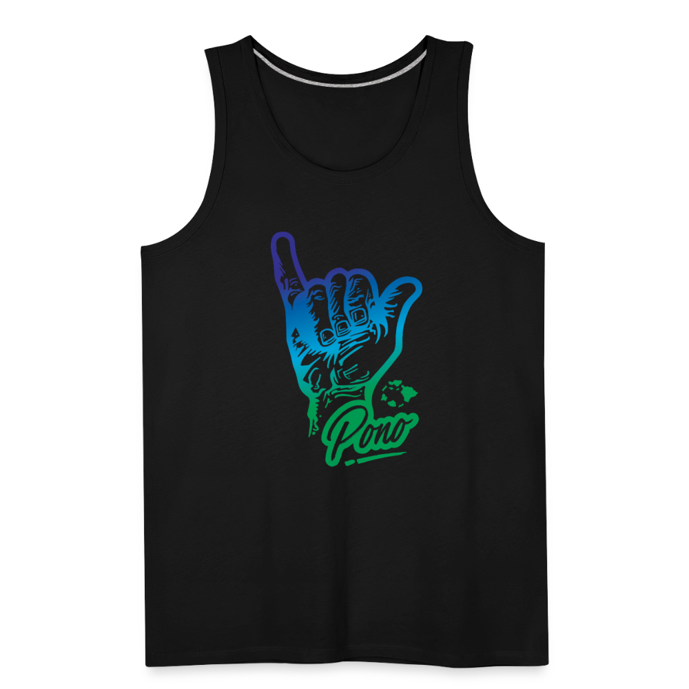 Pono Shaka -  Premium Tank - black