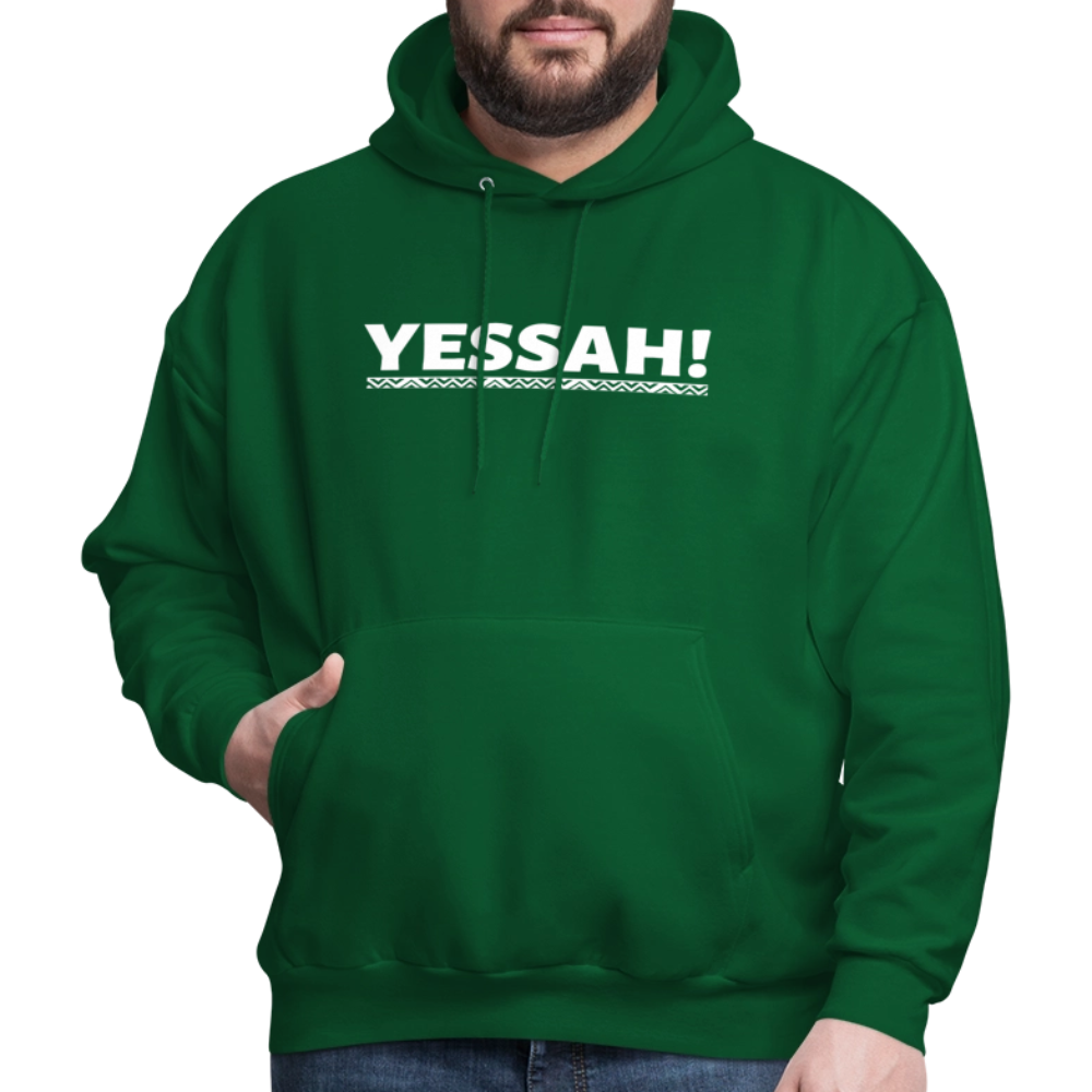 YESSAH HOODIE - forest green