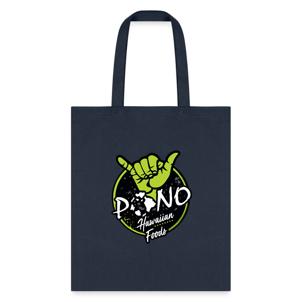 Pono Hawaiian Tote Bag - navy