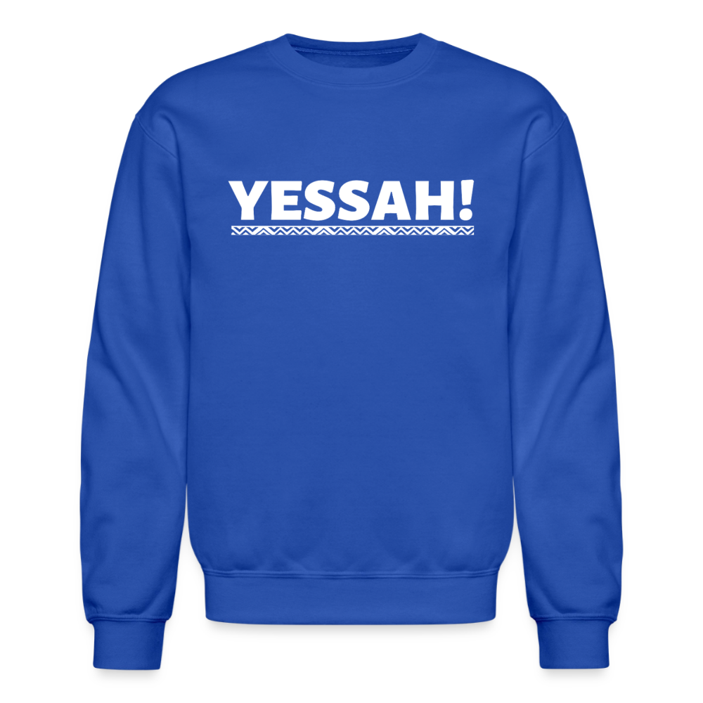 Yessah Crewneck Sweatshirt - royal blue