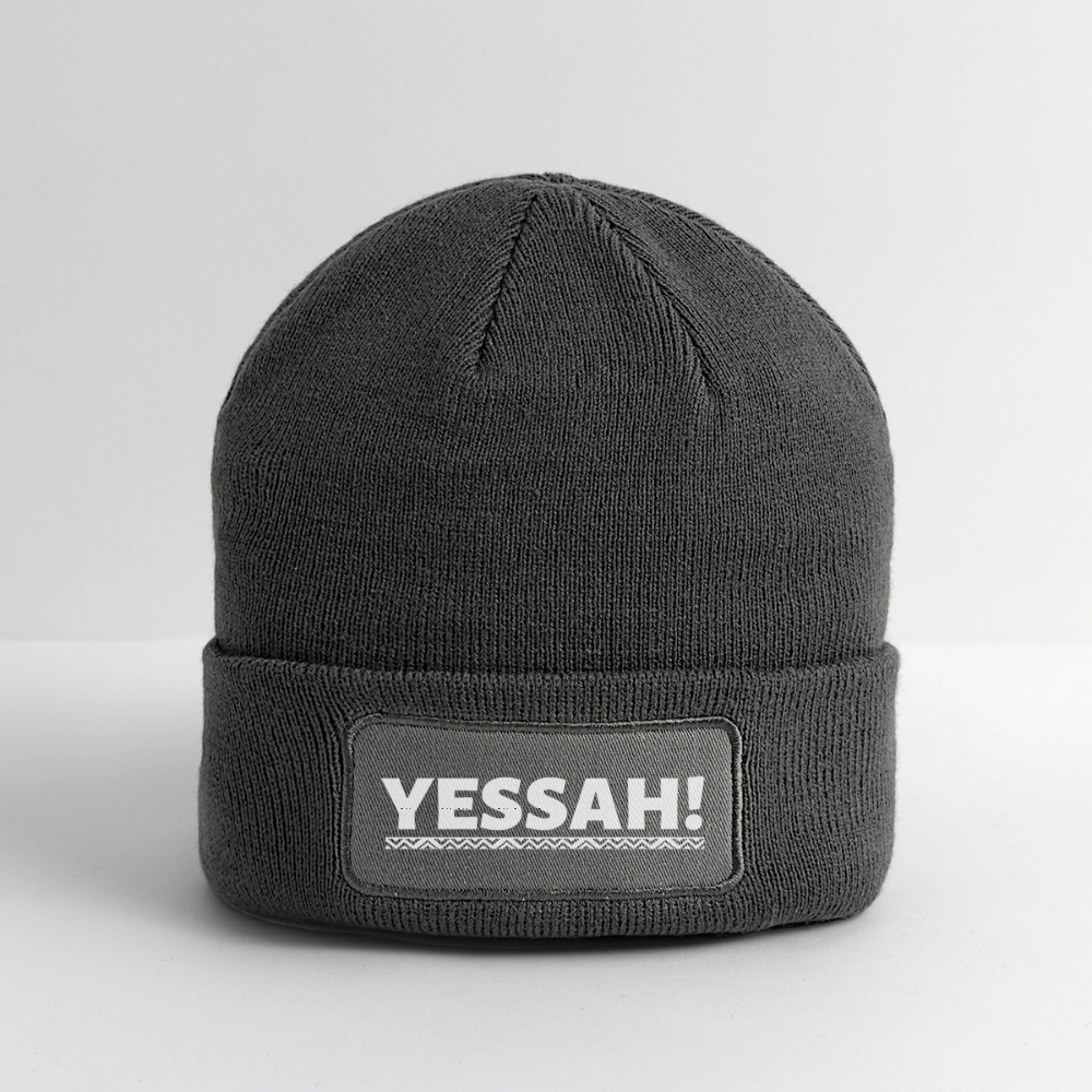 Yessah - Pono Patch Beanie - charcoal grey