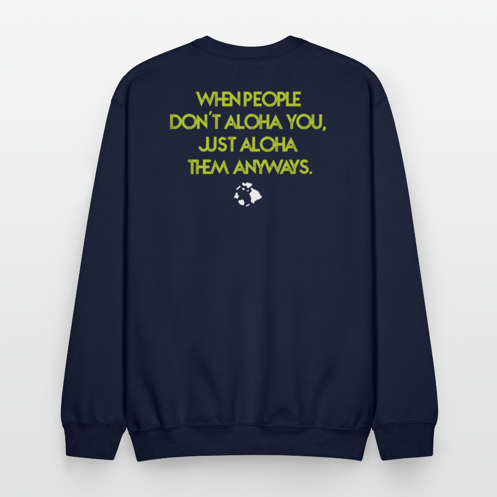 ALOHA ALWAYS - Crewneck Sweatshirt - navy