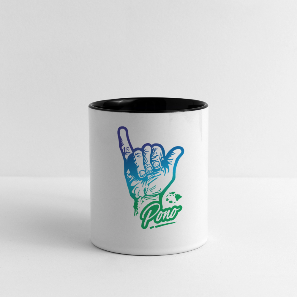 Pono BT Shaka Mug - white/black