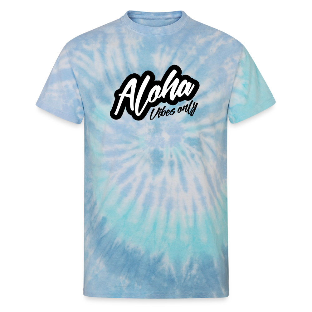 Unisex Tie Dye T-Shirt - blue lagoon