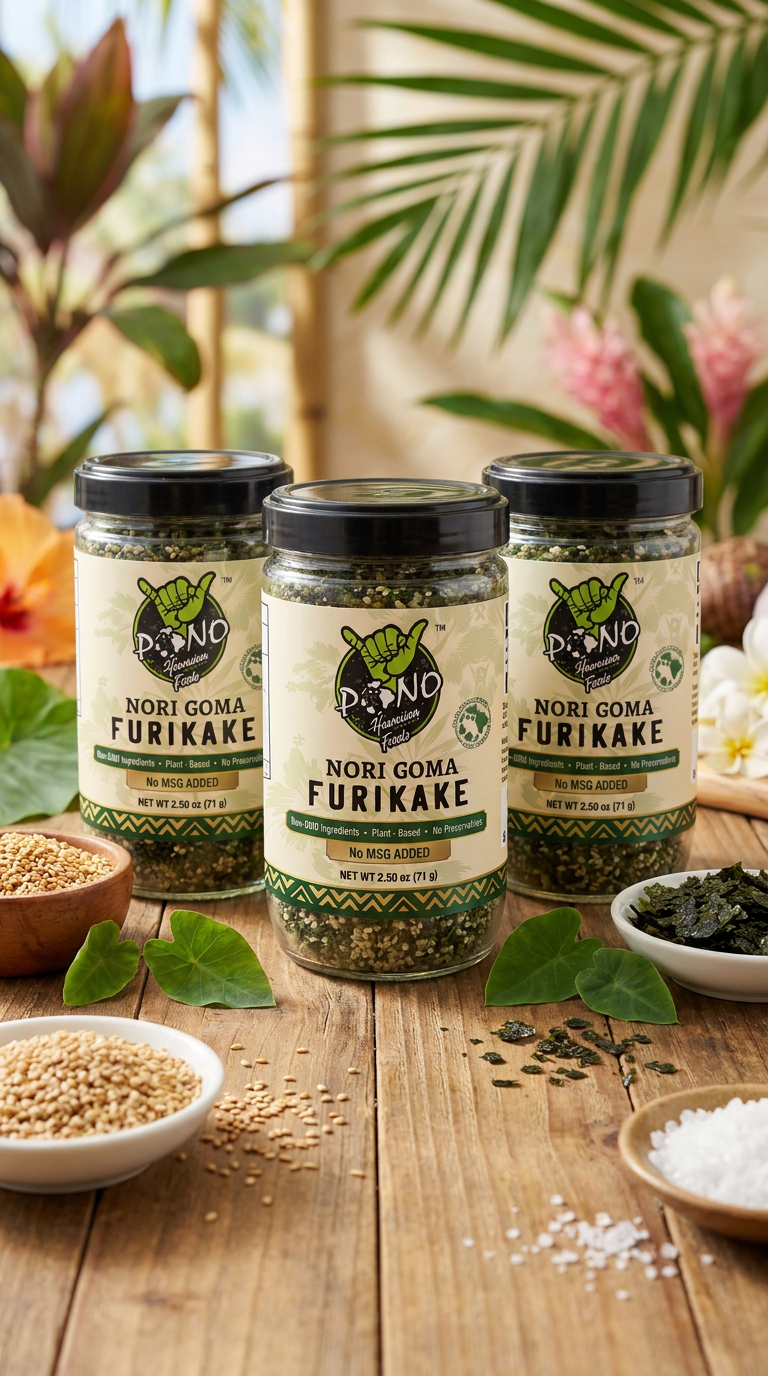 Coming Soon New Nori Goma Furikake - no msg, non-gmo, Japanese umami topping! 4.5oz