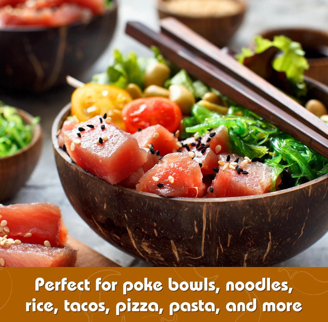 TWO PACK - ISLAND CHILI CRUNCH - Mild / Spicy 6oz Jars - Gluten Free, NON-GMO, Umami