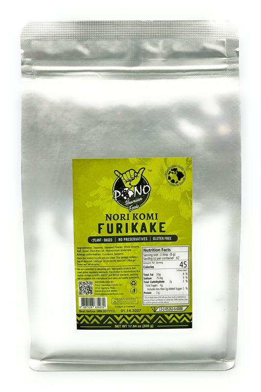 Nori Komi Furikake - 1.1# / UNIT - BULK CASE PACK - (10 / 1.1# Bags)