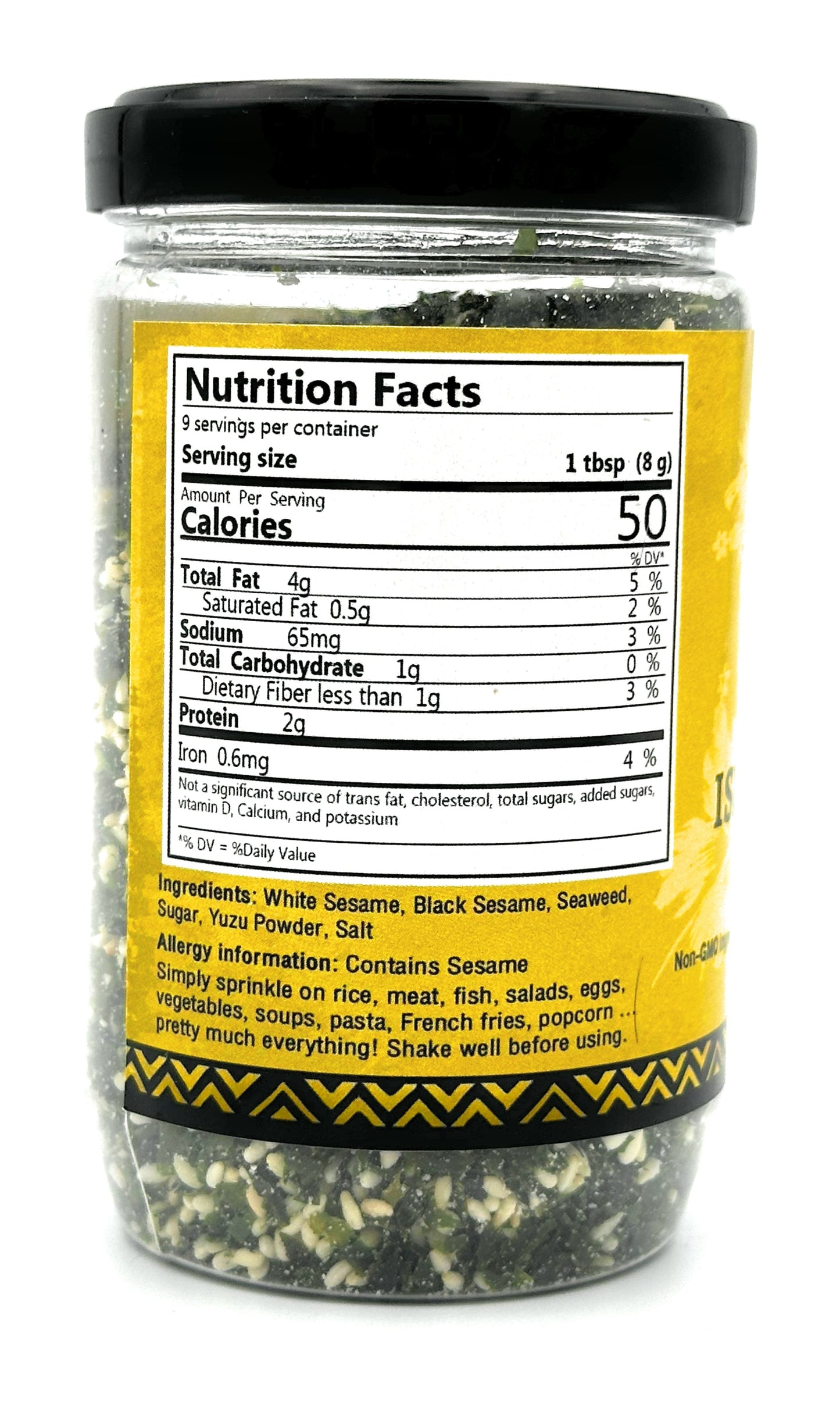 Pono Hawaiian Foods - Island Yuzu Furikake (2.5 oz)