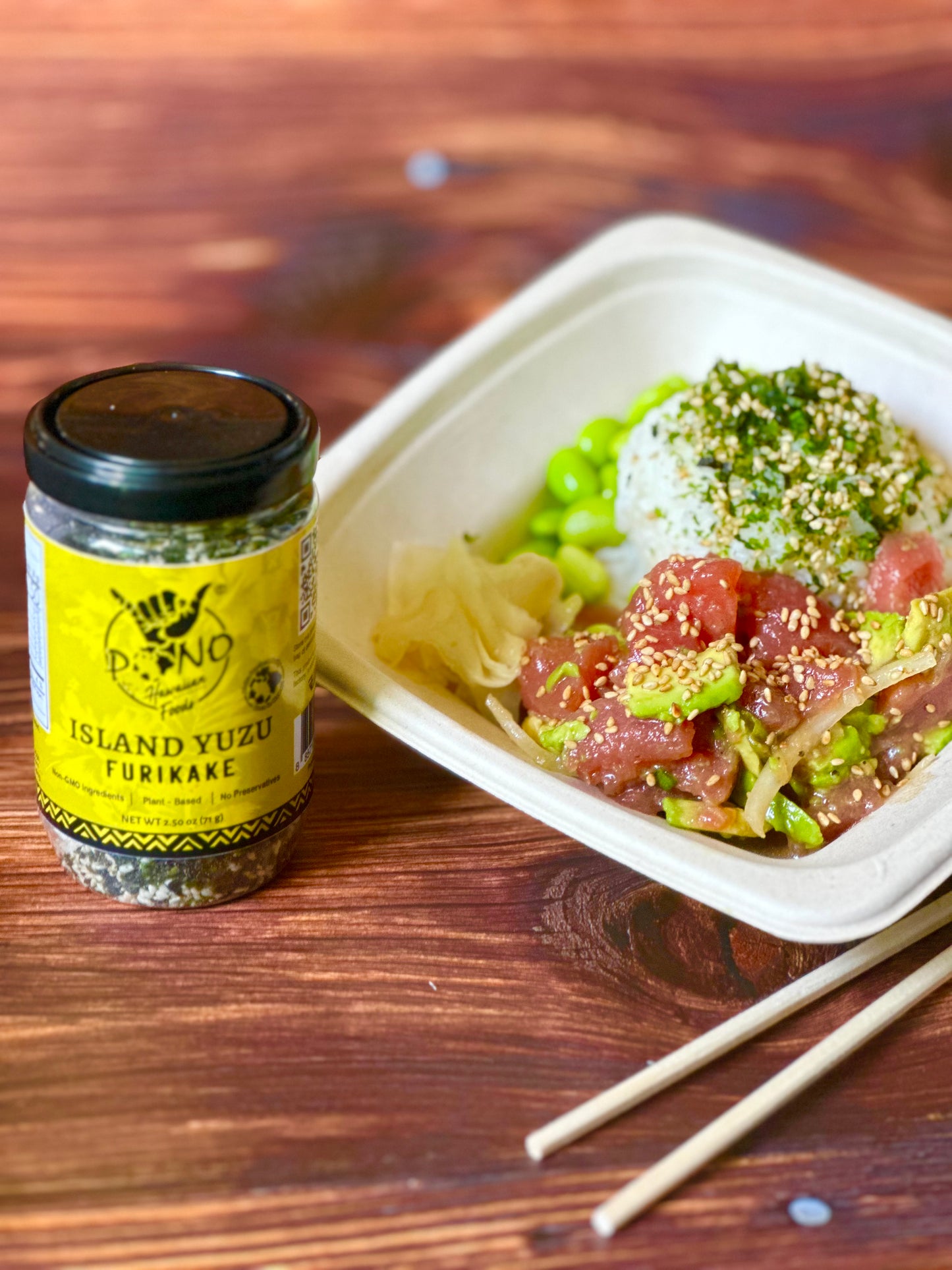 Pono Hawaiian Foods - Island Yuzu Furikake (2.5 oz)