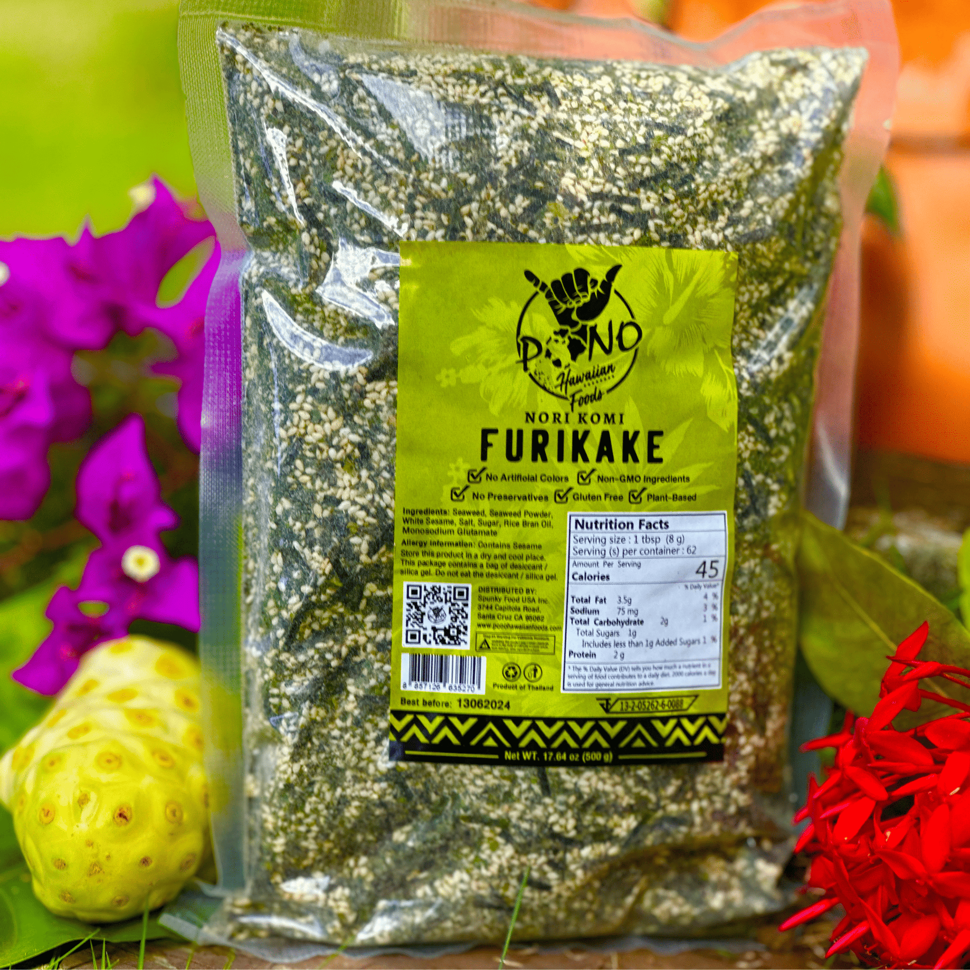 Furikake Seasoning – Nori Komi , Non‑GMO, GF & Plant‑Based HI Furikake Seasoning – Nori Komi , Non‑GMO, GF & Plant‑Based HI