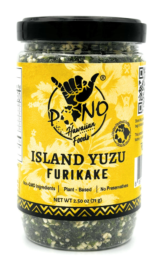 Pono Hawaiian Foods - Island Yuzu Furikake (2.5 oz)