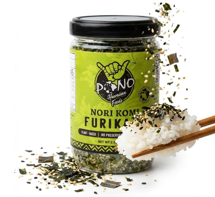 Premium Nori Komi Furikake – Non‑GMO GF Plant‑Based – Pono